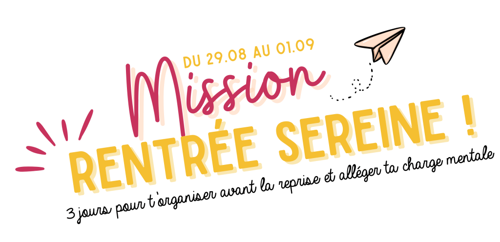 Prendre le temps de définir ses priorités pour une rentrée sereine et bien organisée.