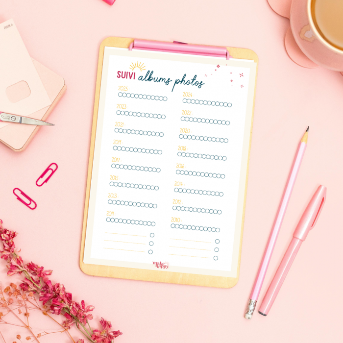 Suivi de création d'albums photos (PDF)