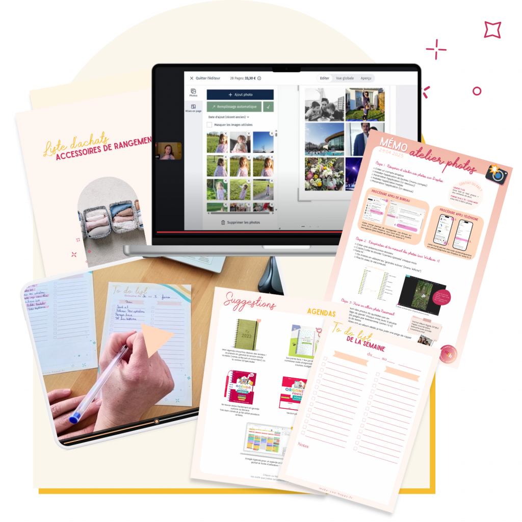 Outils pour s'organiser