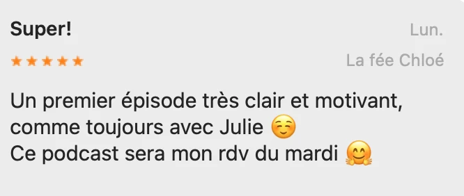 podcast organisation vie de famille temoignage