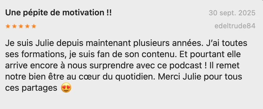 temoignage conseils organisation et vie de famille podcast