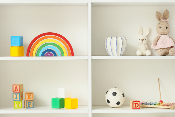 Trier et désencombrer les jouets enfants