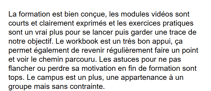 comment gerer son budget formation avis client satisfaction