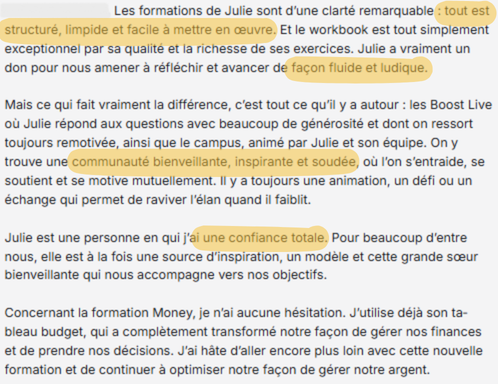 avis satisfaction client comment gerer son budget