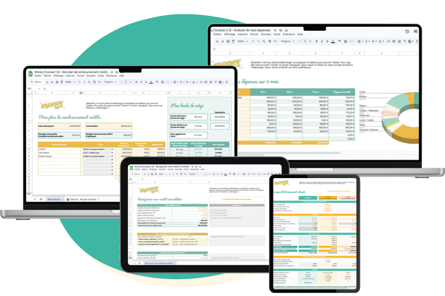 tableau excel gestion budget